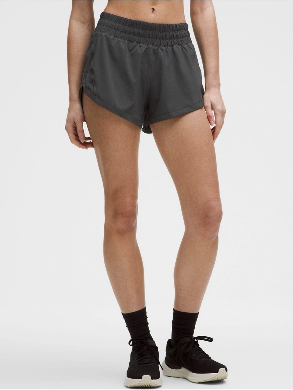 lululemon athletica Dark Gray Athletic Running Shorts